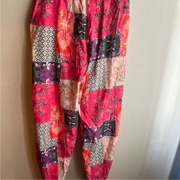 POL Multicolor Patchwork Jogger style Pants - Picture 5 of 7